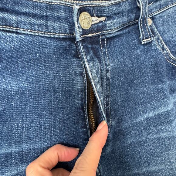 Adriano Goldschmied The Prima Ankle Cigarette Mid-Rise Jeans Size 31R - Picture 5 of 13